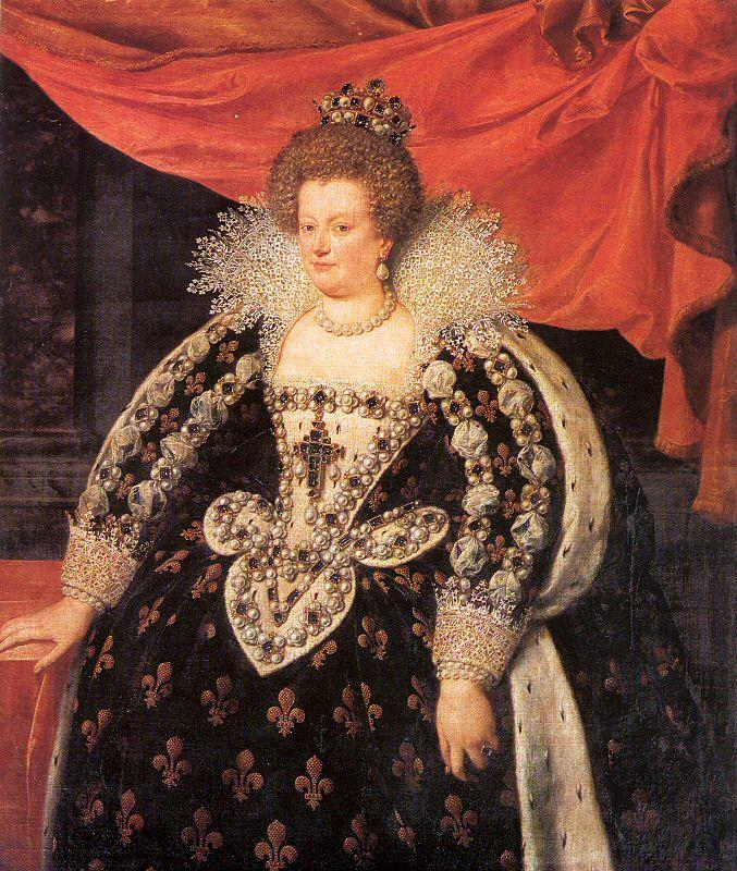 POURBUS, Frans the Younger Marie de Mdicis, Queen of France China oil painting art